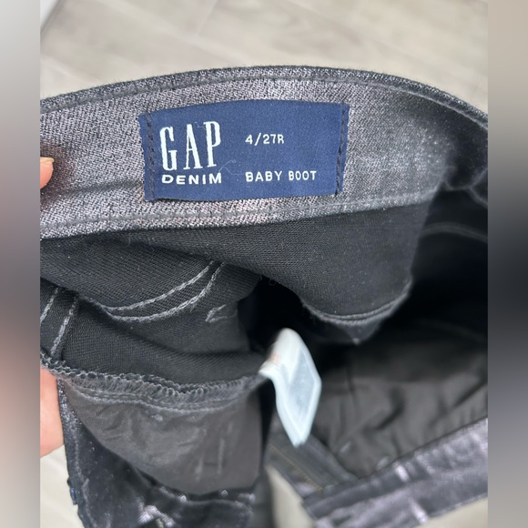 GAP high-rise Baby Boot jeans size 4/27R NWOT - Picture 9 of 10